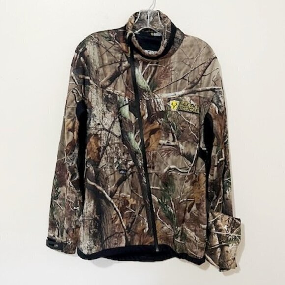 Scent Blocker Camo Jacket w/ Arm Guard Realtree Road Trips Men's Size M - Picture 1 of 10